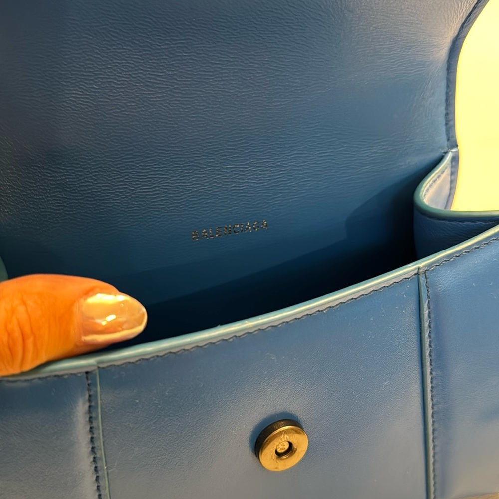 Balenciaga XS Hourglass Top Handle Bag - Picture 9 of 15